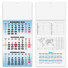Calendario trittico 1 spirale 2026 dettaglio retro