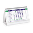 Calendario da tavolo chart table 2025 verde