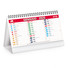 Calendario da tavolo mensile multicolor table 2025