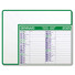 Tappetino mouse con calendario 2025 verde