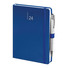 Maxi agenda 2024 settimanale con elastico e portapenna 17x24 blu royal