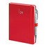 Maxi agenda 2024 settimanale con elastico e portapenna 17x24 rosso