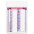 Calendario olandese classico 2025 rosso blu