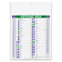 Calendario olandese medio 2025 verde