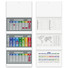 Calendario trittico 3 spirali color 2027 dettaglio retro