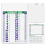 Calendario olandese classico 2026 verde - dettaglio