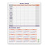 Calendario olandese quadrettato 2026 retro
