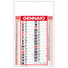 Calendario trimestrale olandese 2025 rosso