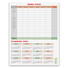 Calendario olandese Italia tricolore 2025 retro