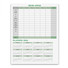 Calendario olandese classic notes 2025 retro
