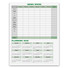 Calendario olandese classic notes 2025 retro