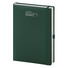 Agenda 2027 giornaliera con elastico e portapenna 15X21 verde