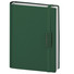 Agenda giornaliera 15x21 termovirante con elastico verde