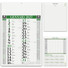 Calendario olandese classic 2027 verde dettaglio 1