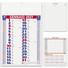 Calendario olandese classico 2027 rosso dettaglio 1
