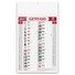 Calendario olandese gigante 2027 rosso