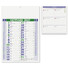 Calendario olandese medio 2027 verde dettaglio 1