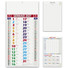Calendario olandese shaded multicolor 2027 dettaglio 1