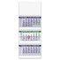 Calendario trittico 3 spirali 2027 verde