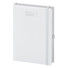 Agenda 2027 giornaliera con elastico e portapenna 15X21 bianco