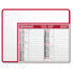 Tappetino mouse con calendario 2027 rosso