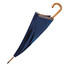 ombrello con asta in legno