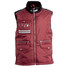 Gilet in nylon bicolore con tasche Falcon Payper