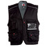 Gilet multitasche con piping reflex Pocket Payper