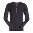 t-shirt uomo manica lunga con bottoni slubby jersey colorato Metropolitan Payper