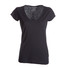 t-shirt donna manica corta collo moicano slubby jersey Illegal Lady Payper