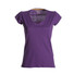 t-shirt donna manica corta collo a V slubby jersey colorato Wild Lady Payper