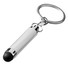 Portachiavi in alluminio con pennino touch personalizzabile