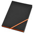 Blocco notes A5 con elastico fluorescente