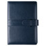 Agenda portafoglio 2025 15x21 in ecopelle blu