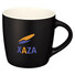 Tazza in ceramica bicolore - colore Nero/Bianco