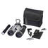 Set binocolo, torcia e attrezzo multifunzione - colore Nero