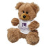 Orso di peluche seduto con t-shirt - colore Bianco