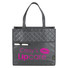 Borsa shopper trapuntata in TNT laminato - colore Nero