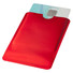 Porta carte di credito RFID da smartphone - colore Rosso