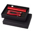 Set regalo coltello 11 funzioni e torcia - colore Rosso