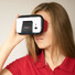 Visore realtà virtuale pieghevole in silicone - colore Rosso