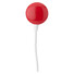 Auricolari con custodia in TNT - colore Rosso/Bianco