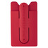 Supporto per smartphone porta carte di credito - colore Rosso