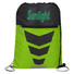 Sacca sportiva con dettagli riflettenti - colore Lime/Nero