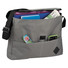 Borsa porta documenti con tracolla - colore Grigio/Nero