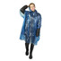 Poncho monouso con pouch - colore Blu Royal