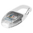 Moschettone con torcia - colore Bianco/Trasparente