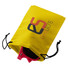 Custodia per occhiali con coulisse - colore Giallo