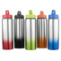 Bottiglia in alluminio 740ml - colore Arancio/Argento