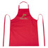 Grembiule da cucina in cotone - colore Rosso